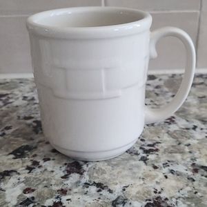 Longaberger Ivory Coffee Tea Mug Cup